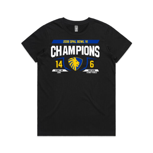Women's 2018 Opal Bowl Champions Tee Thumbnail
