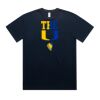 5052 Men's Block Oversized Tee Thumbnail